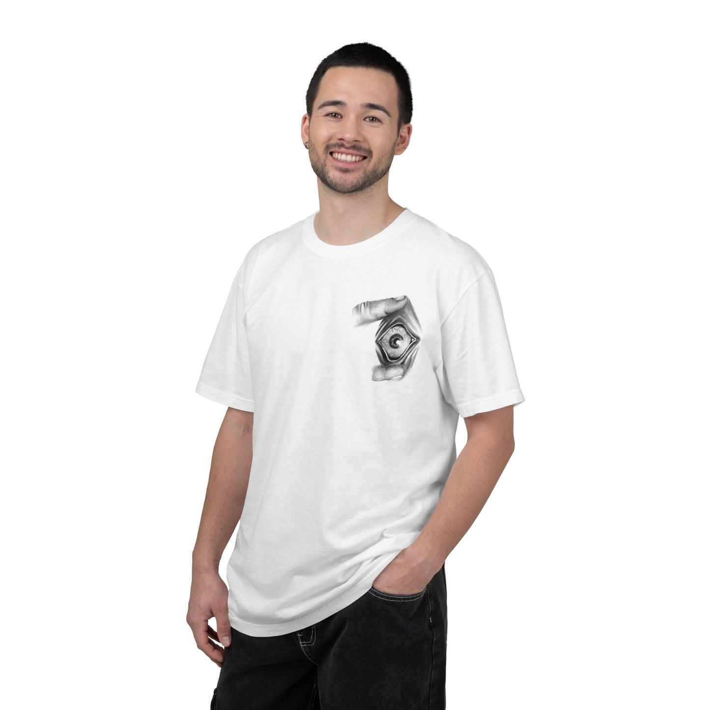 can you see me now Unisex Garment-Dyed T-shirt