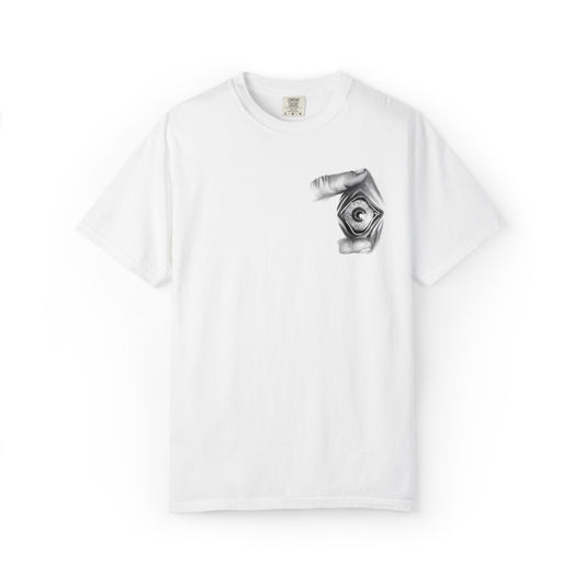 can you see me now Unisex Garment-Dyed T-shirt